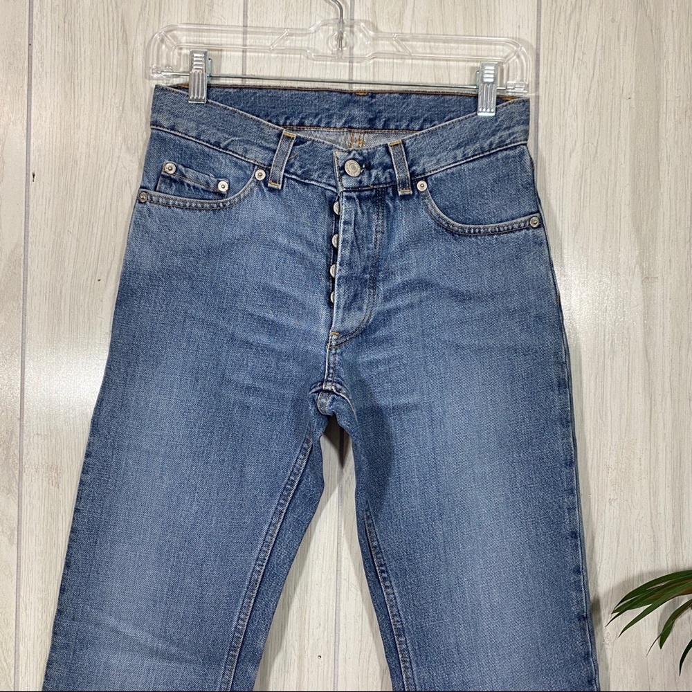 Helmut Lang Classic Cut Button Fly Jeans size 27 - Picture 3 of 10